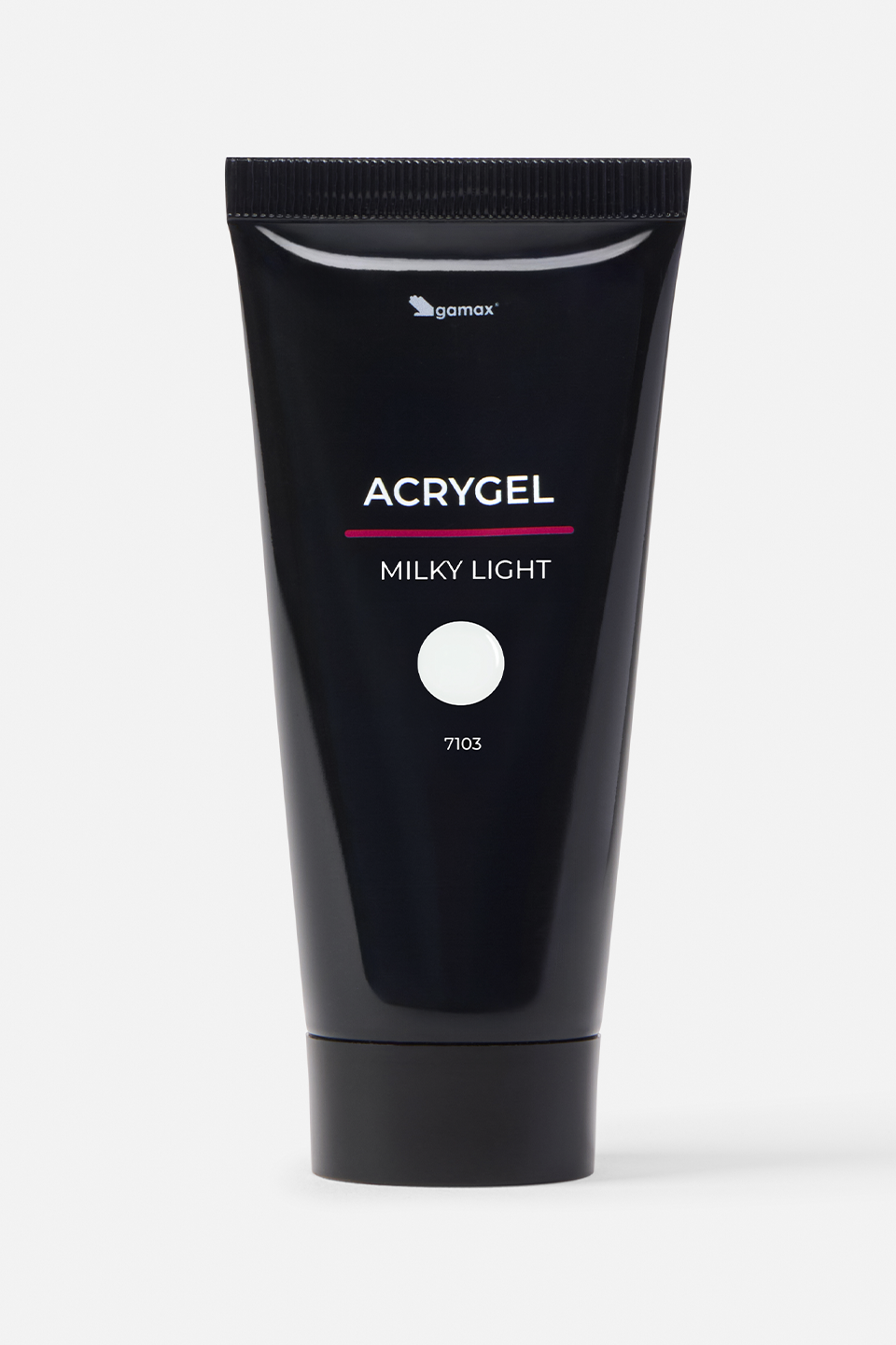 Acrygel per ricostruzione unghie bianco latte Milky light 50 ml
