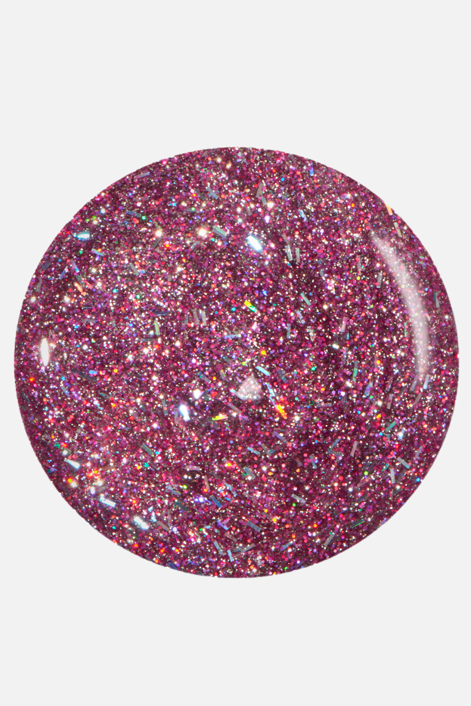 Polygel rosa oscuro glitter Zendaya 60 ml