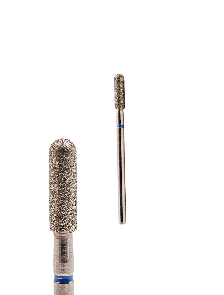Fresa micromotore in diamante cilindrica grana media