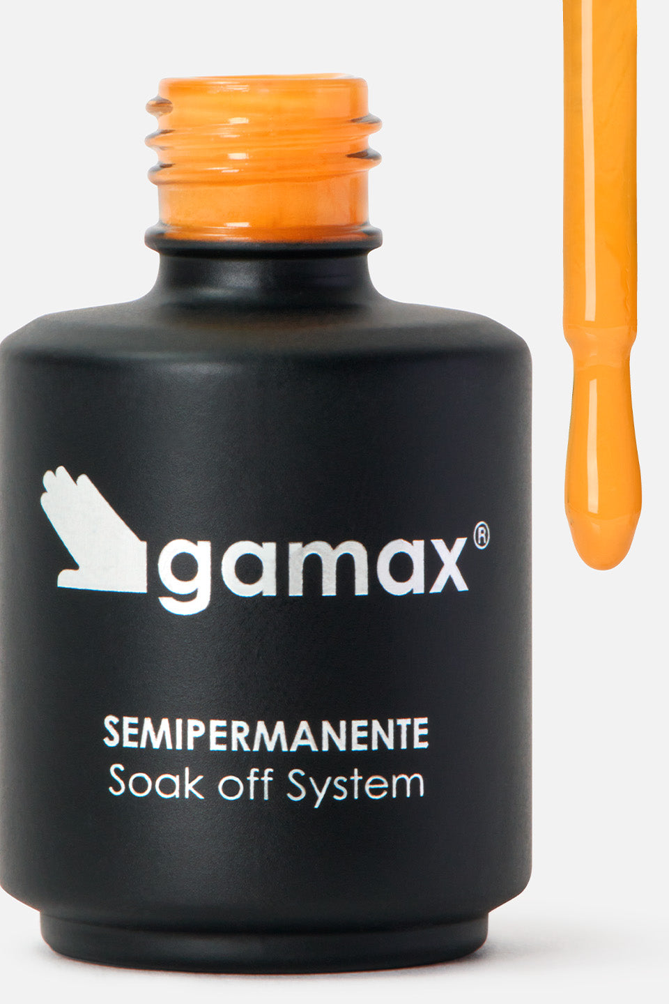 Semi-permanent nail polish orange Sunset Hippy 15 ml