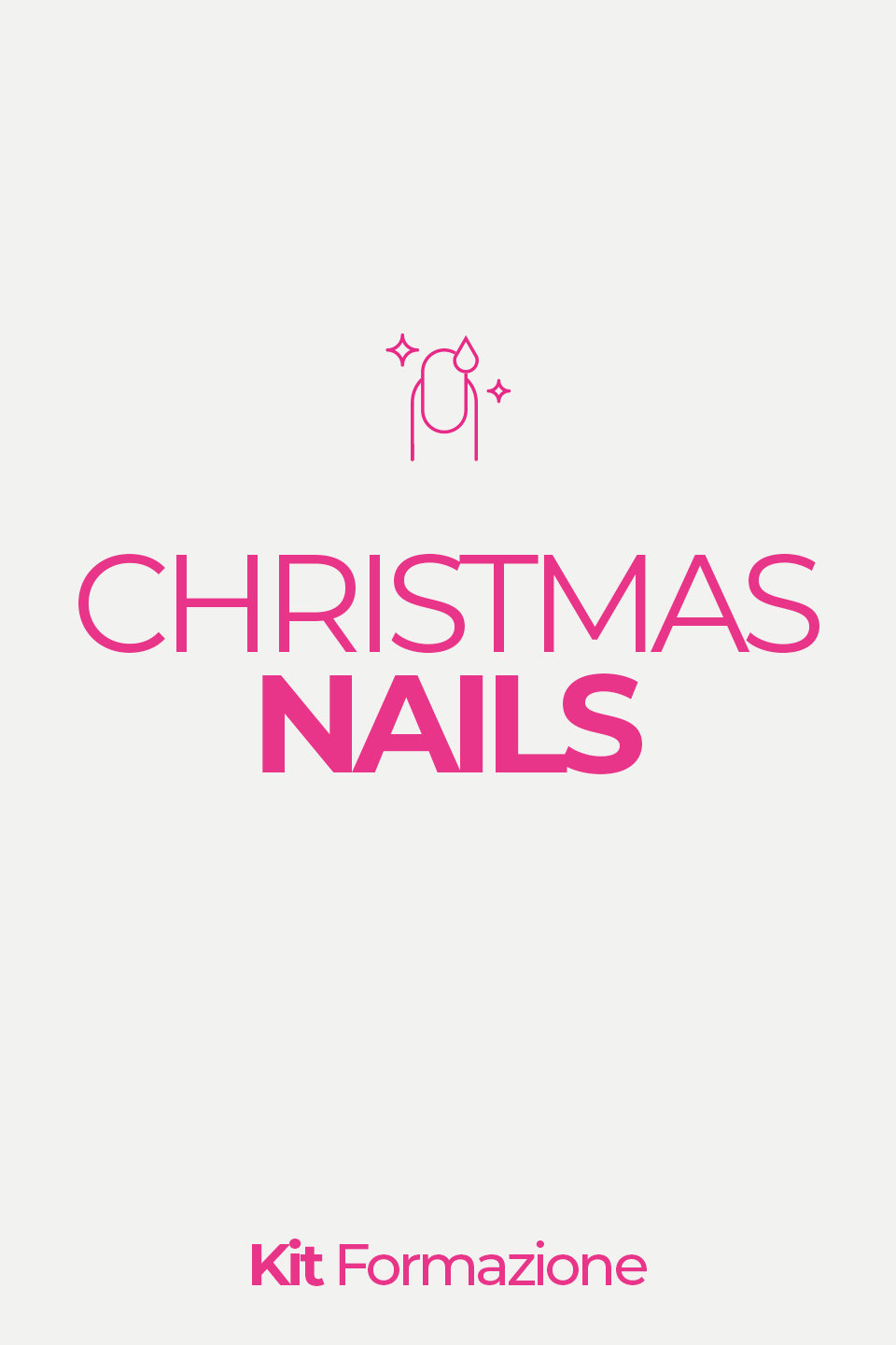 KIT ACADEMY - Corso Christmas Nails 1 g