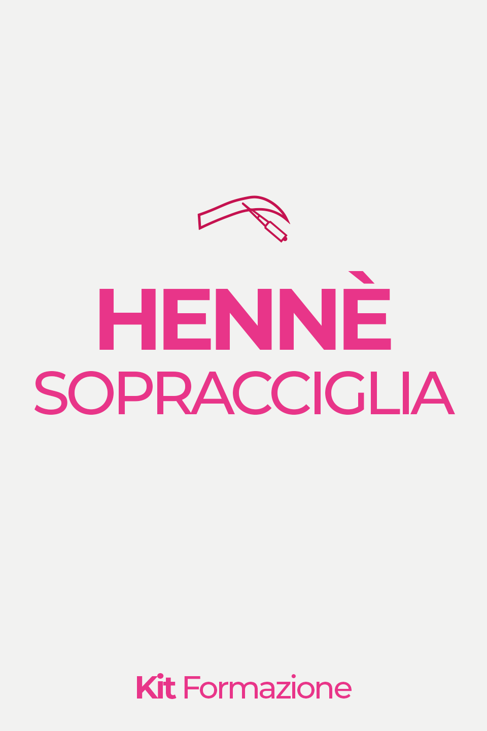KIT ACADEMY - Corso Hennè Sopracciglia 1 g