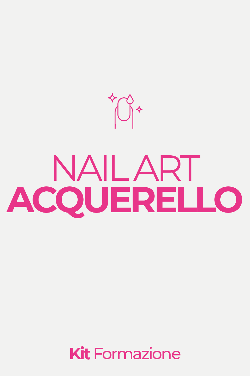 KIT ACADEMY - Corso Nail Art Acquerello 1 g