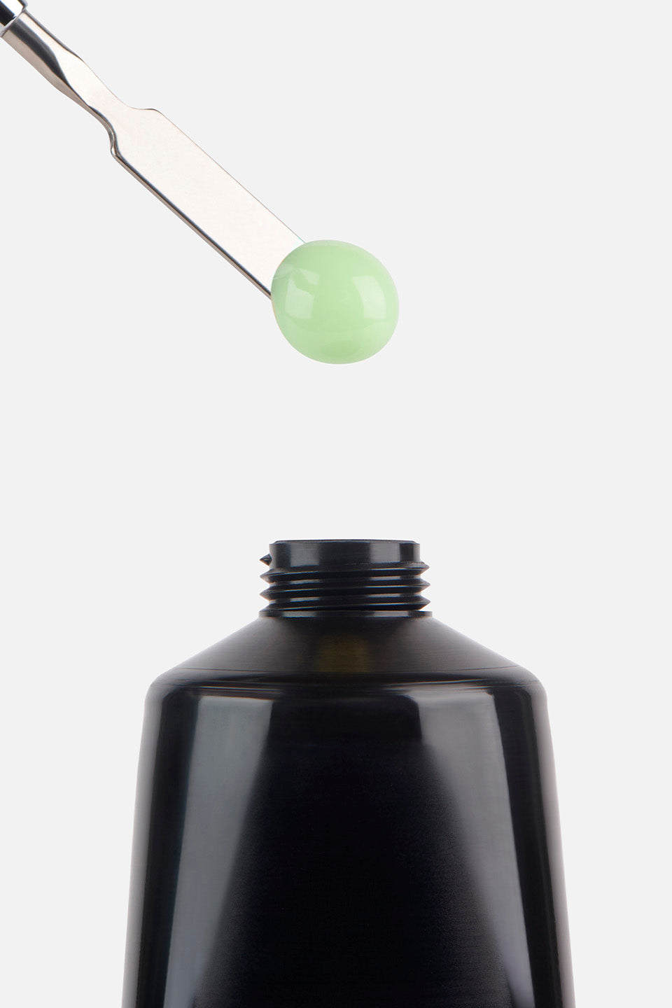 Acrygel per unghie colorato verde chiaro