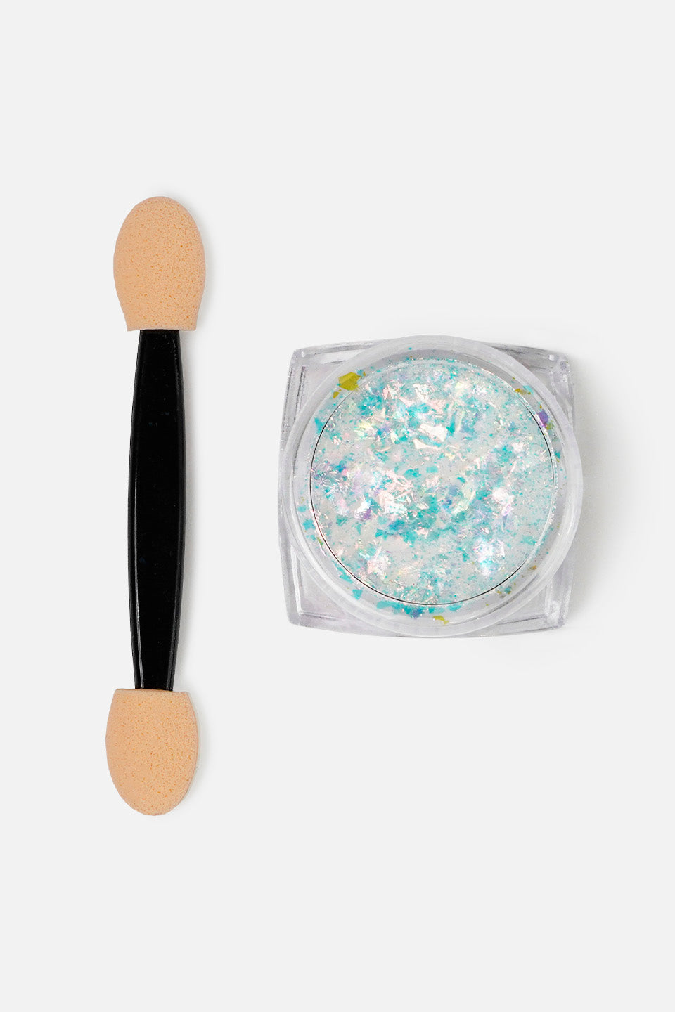 Flakes iridescenti per nail art azzurro