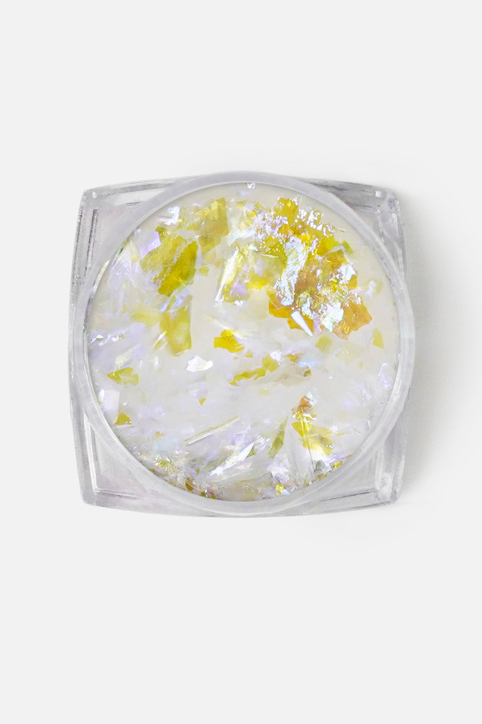 flakes iridescenti oro per nail art
