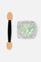 Flakes iridescente per nail art verde