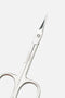 Dettaglio lame curve e affilate della forbicina per cuticole Gamax 2984