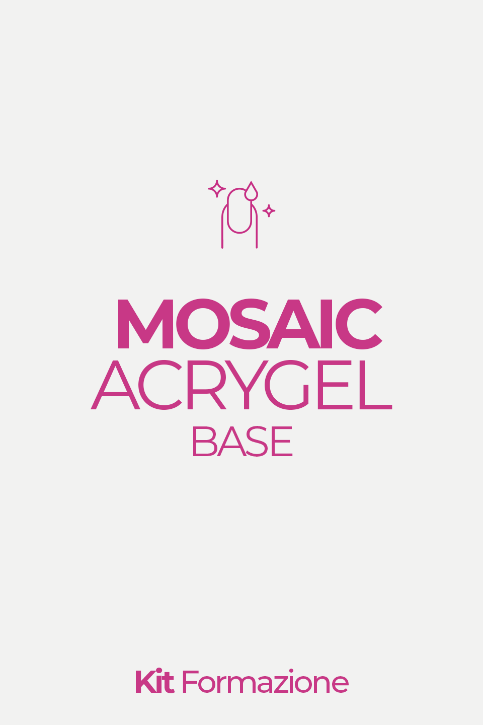 KIT ACADEMY - Corso Mosaic Acrygel Base