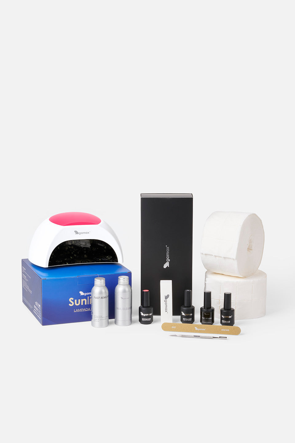 kit per smalto semipermanente dotato di lampada