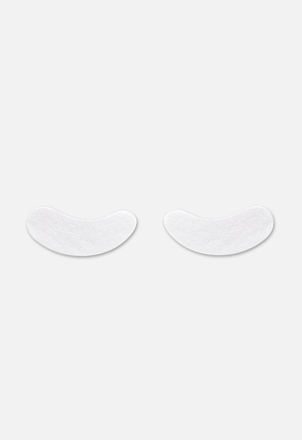 primo piano di due patch per occhi in gel
