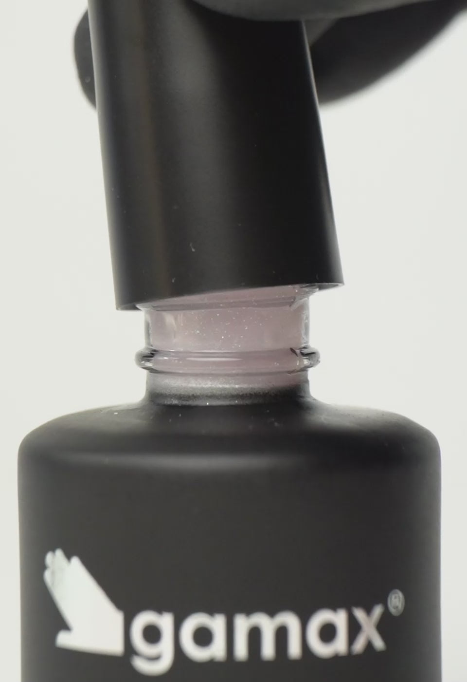 Video stesura e applicazione top coat rosa glitter