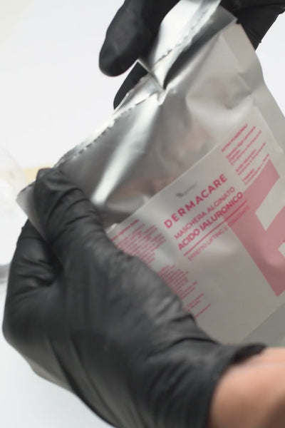 video applicazione maschera alginato centella 