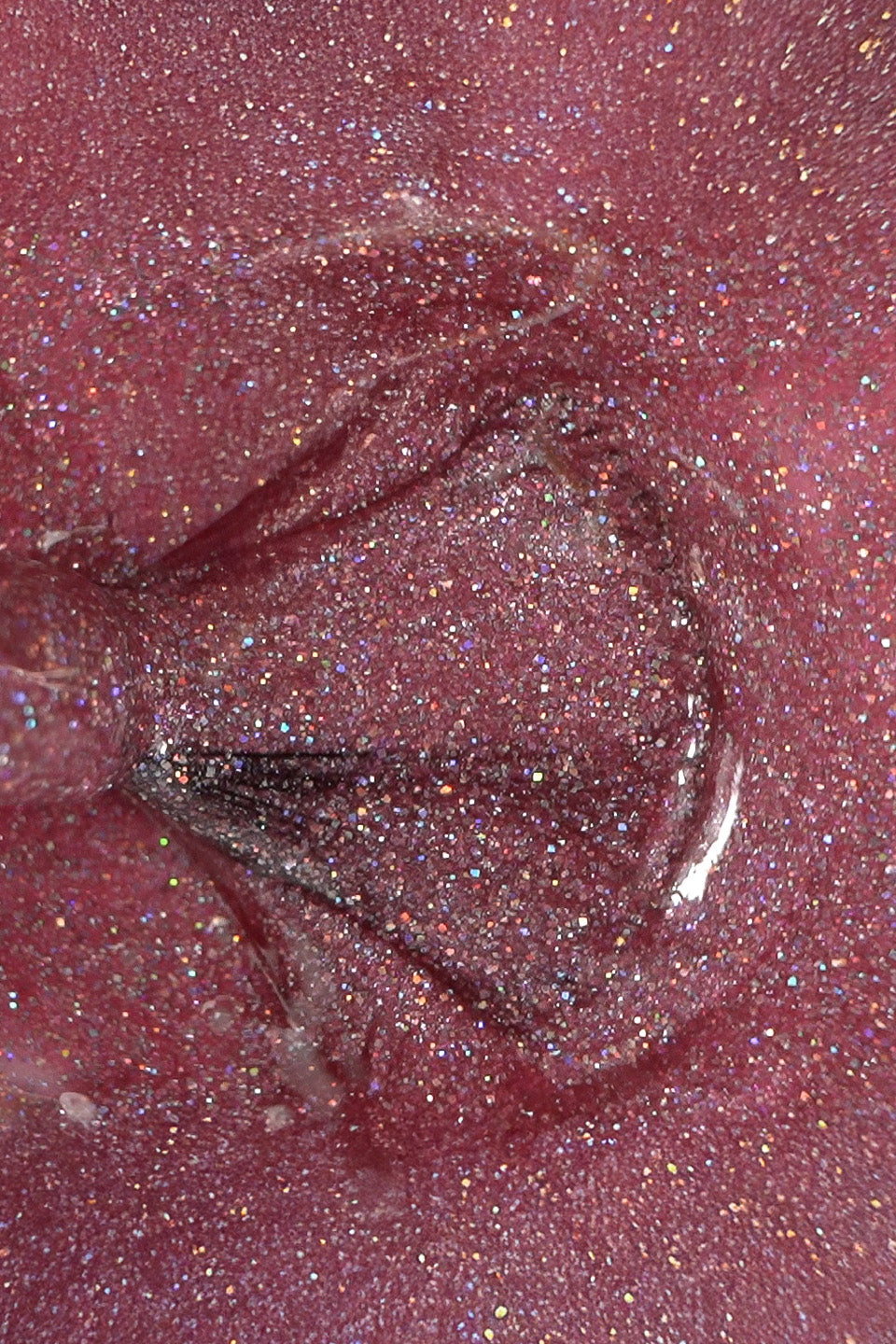 Texture glitterata dello smalto semipermanente Sparkly Pink di Gamax